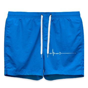 Degen Herzschlag Fechten Fechtsport Geschenk - Badeshorts - Cobalt blue - Vorne