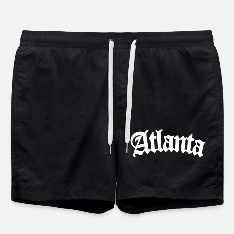 Atlanta - Swim Trunks - black