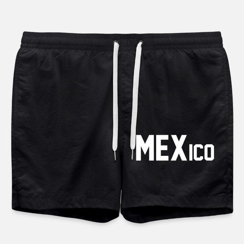Mexiko - Badeshorts - Schwarz
