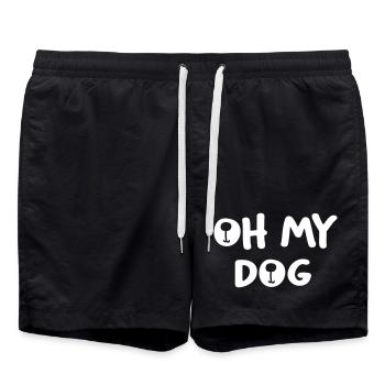 Chien Chien Fan Chien Propriétaire Chien Amour Animal Love - Short de bain - noir - Devant - AI Model Male 185 light (185cm)