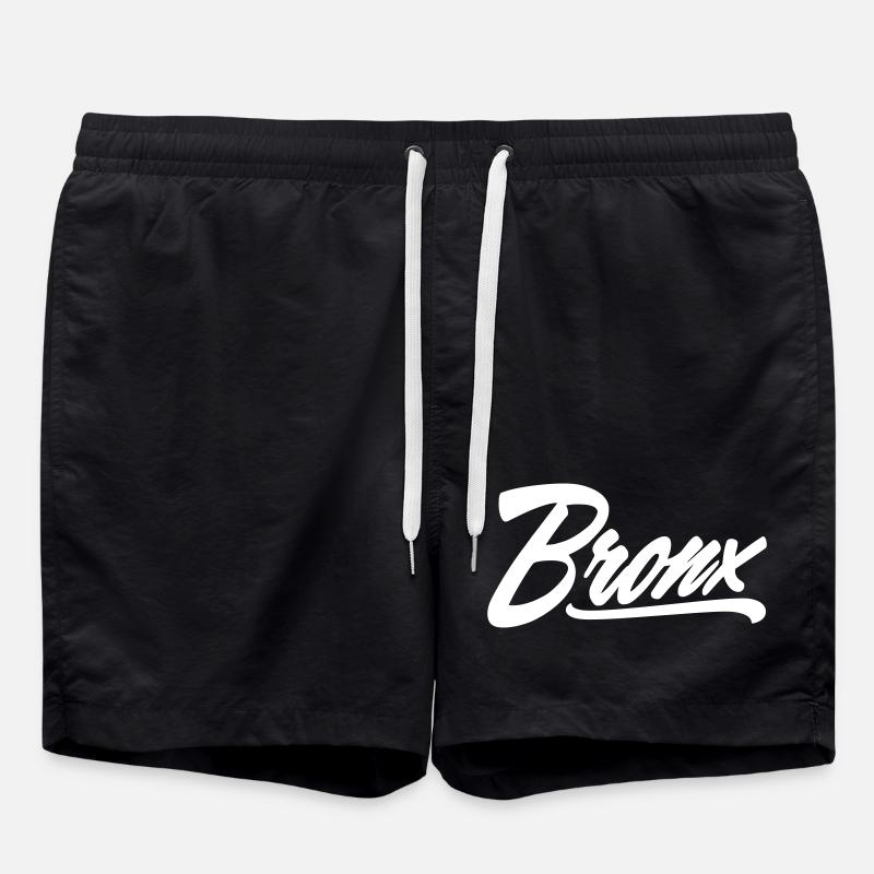 bronx shirt - Badeshorts - Schwarz