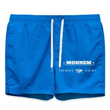 Coordonnées Monnem Mannheim - Short de bain - cobalt blue - Devant