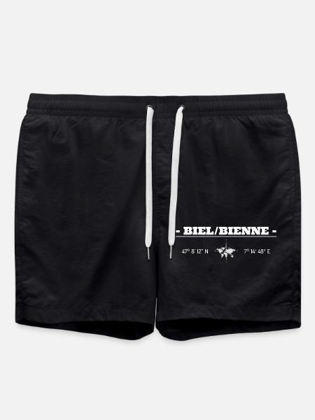Coordinates Biel/Bienne - Swim Trunks - black