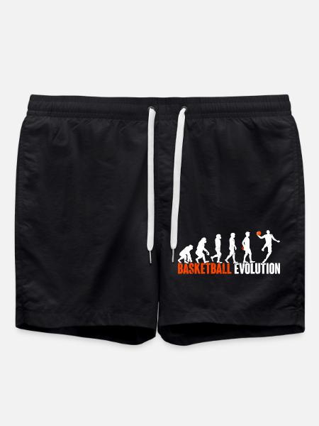 Basketball Basketball Player Evolution - Swim Trunks - black