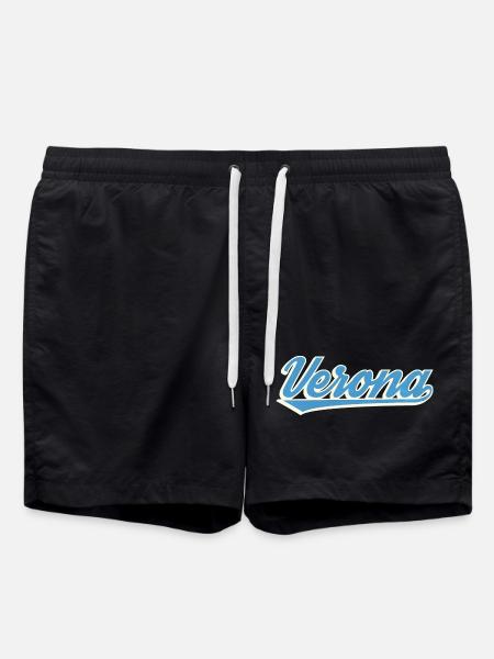 Logo Vérone Blue Script - Short de bain - noir