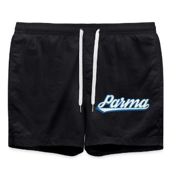Parma Italia - Swim Trunks - black - Front - AI Model Male 185 light (185cm)