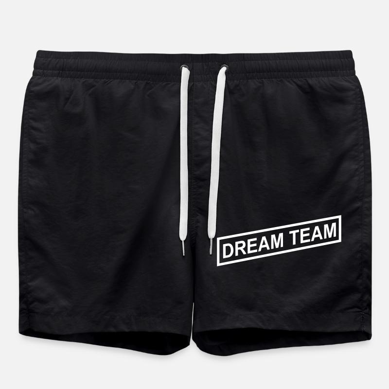 Dream Team - Swim Trunks - black