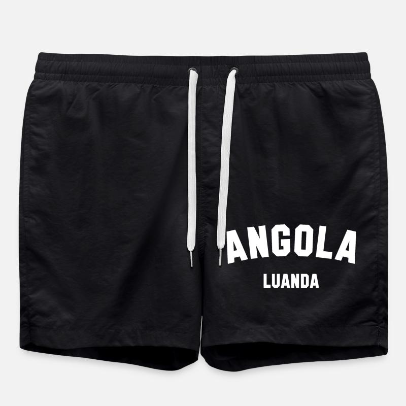 LUANDA, Angola - Swim Trunks - black