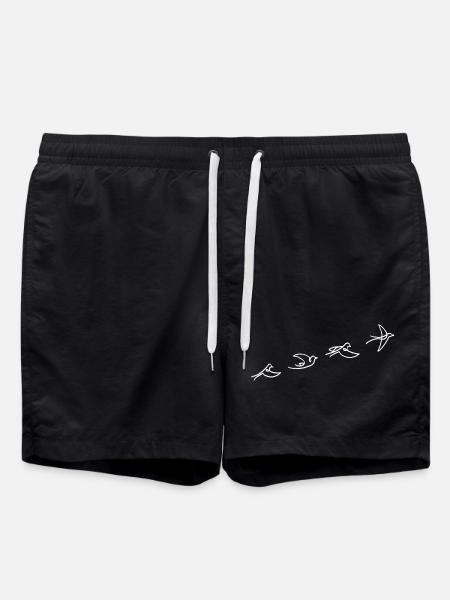 Le vol de l'oiseau blanc - Short de bain - noir