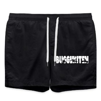 Buggykiten - Badeshorts - Schwarz - Vorne - AI Model Male 185 light (185cm)