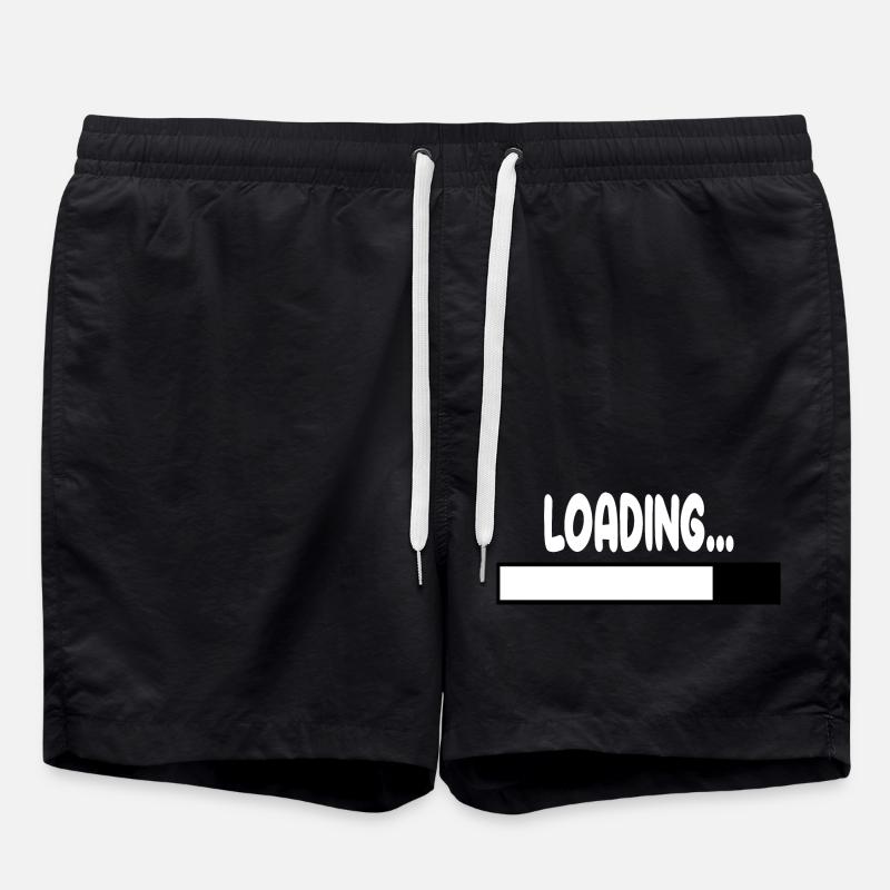 CHARGEMENT - Short de bain - noir
