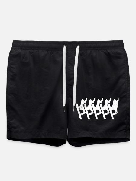 Snowboard lovers - Swim Trunks - black