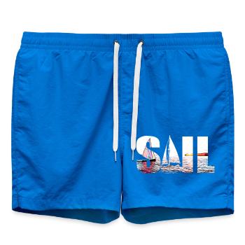 SAIL - Swim Trunks - cobalt blue - Front