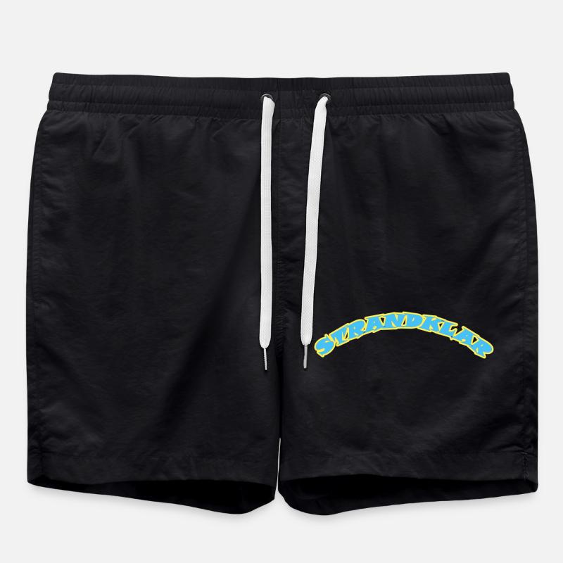 STRANDKLAR - Badeshorts - Schwarz