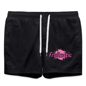 fruitastic claim fresh splash pink - Short de bain - noir - Devant - AI Model Male 185 light (185cm)