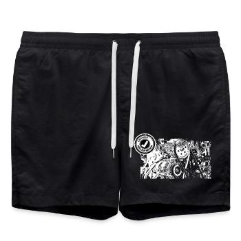 MEILLEUR MECANO - Short de bain - noir - Devant - AI Model Male 185 light (185cm)