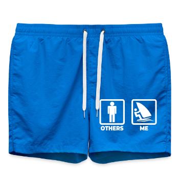 Funny windsurfer - Swim Trunks - cobalt blue - Front