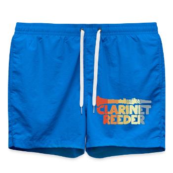 Clarinet reed - Swim Trunks - cobalt blue - Front