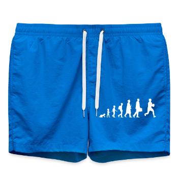 Evolution of rugby - Swim Trunks - cobalt blue - Front
