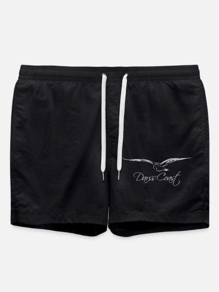 Möwe - DarssCoast Möwen Collection - Badeshorts - Schwarz