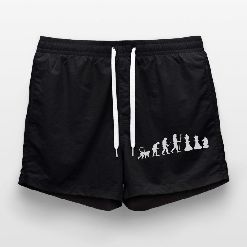 Chess Evolution Swim Trunks
