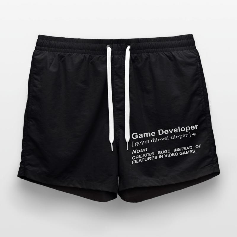 Game Developer Meaning Swim Trunks