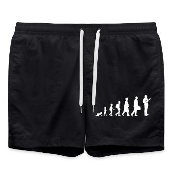 Evolution Ukulele - Swim Trunks - black - Front - AI Model Male 185 light (185cm)