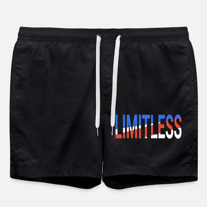 Grenzenlos - Badeshorts - Schwarz