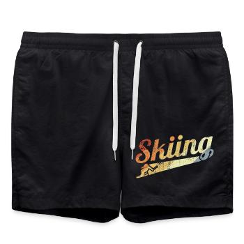 Ski - Short de bain - noir - Devant - AI Model Male 185 light (185cm)