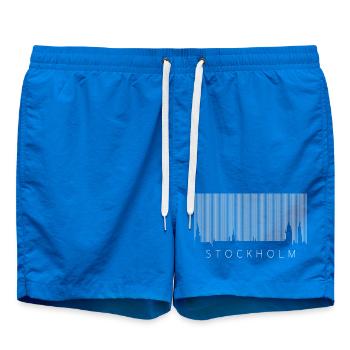 Code-barres Stockholm - Short de bain - cobalt blue - Devant