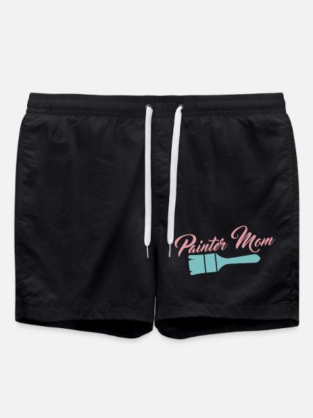 Painter Varnisher - Swim Trunks - black