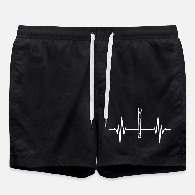 Flute palpitations - Swim Trunks - black