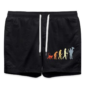 Tubist Evolution - Swim Trunks - black - Front - AI Model Male 185 light (185cm)