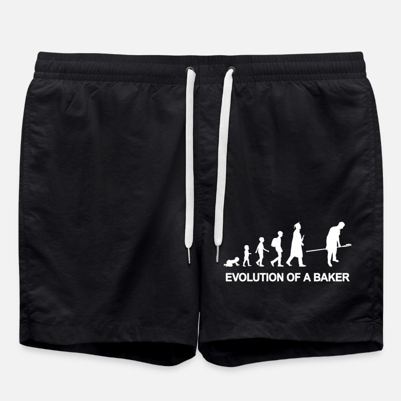 Development of a baker - Swim Trunks - black