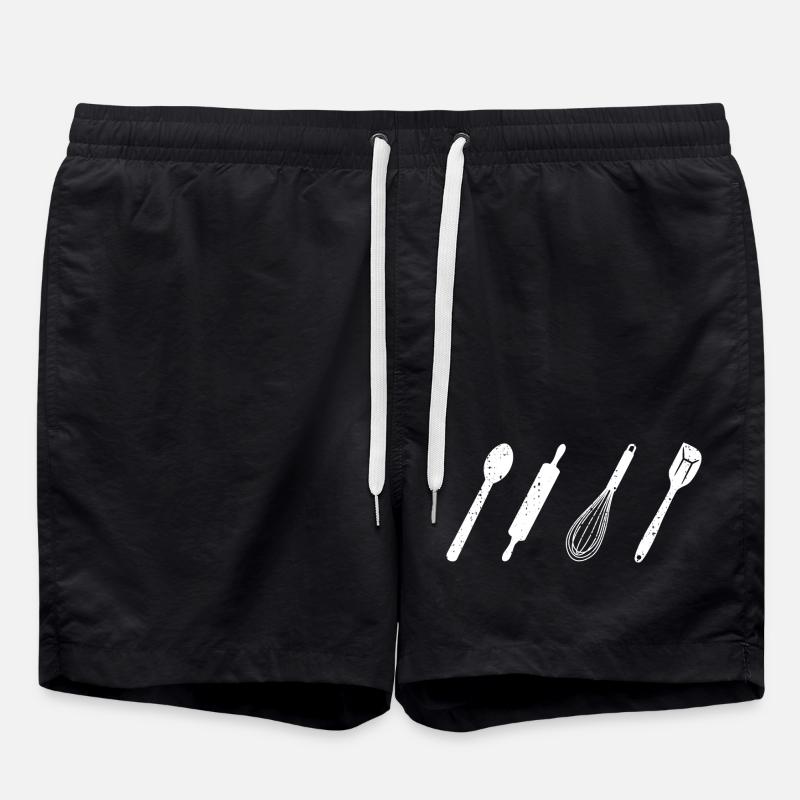 Baking utensils - Swim Trunks - black