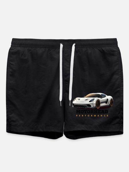 Performance Sports Car - Swim Trunks - black