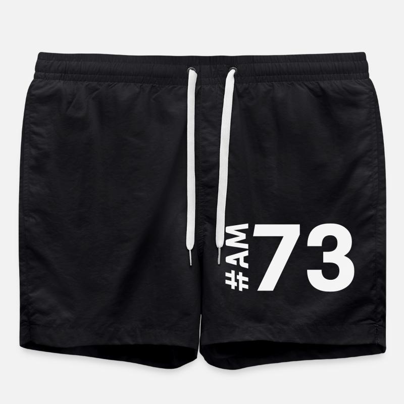 AM73 - Short de bain - noir