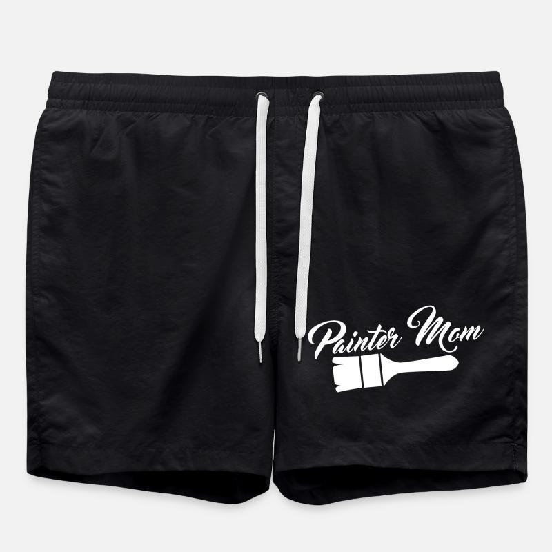 Mère peintre - Short de bain - noir