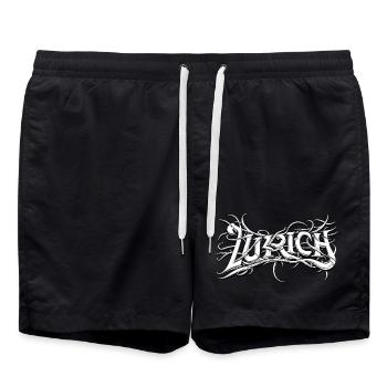 Zürich Metalheads - Heavy Metal Zürich - Short de bain - noir - Devant - AI Model Male 185 light (185cm)