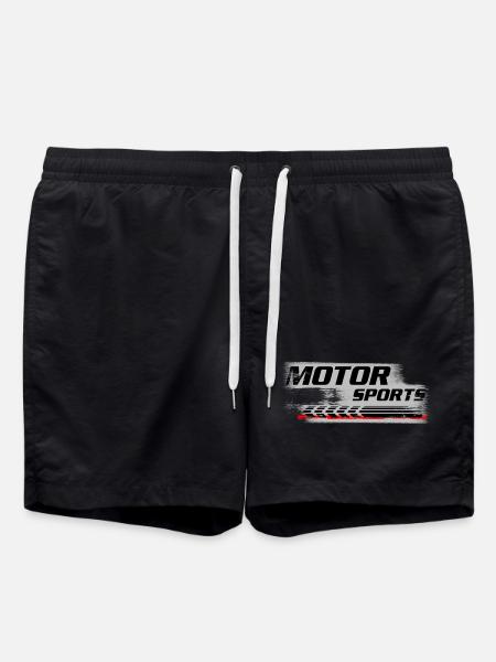 Motor Sports - Swim Trunks - black