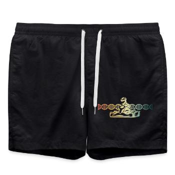 DNS de kart Kart Racing DNS - Short de bain - noir - Devant - AI Model Male 185 light (185cm)