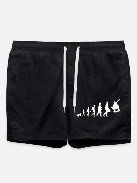 Development of a skateboarder - Swim Trunks - black