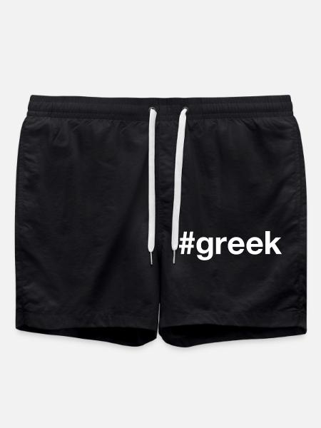 GREC Grec Grèce - Short de bain - noir