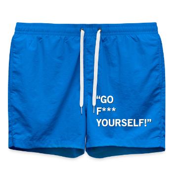 Allez-y vous-même - Short de bain - cobalt blue - Devant