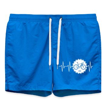 logo de vélo pulse avec pignon Biketeam Team Tour - Short de bain - cobalt blue - Devant