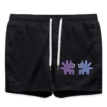 Monstres 2 mam - Short de bain - noir - Devant - AI Model Male 185 light (185cm)