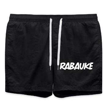 Rabauke - Badeshorts - Schwarz - Vorne - AI Model Male 185 light (185cm)