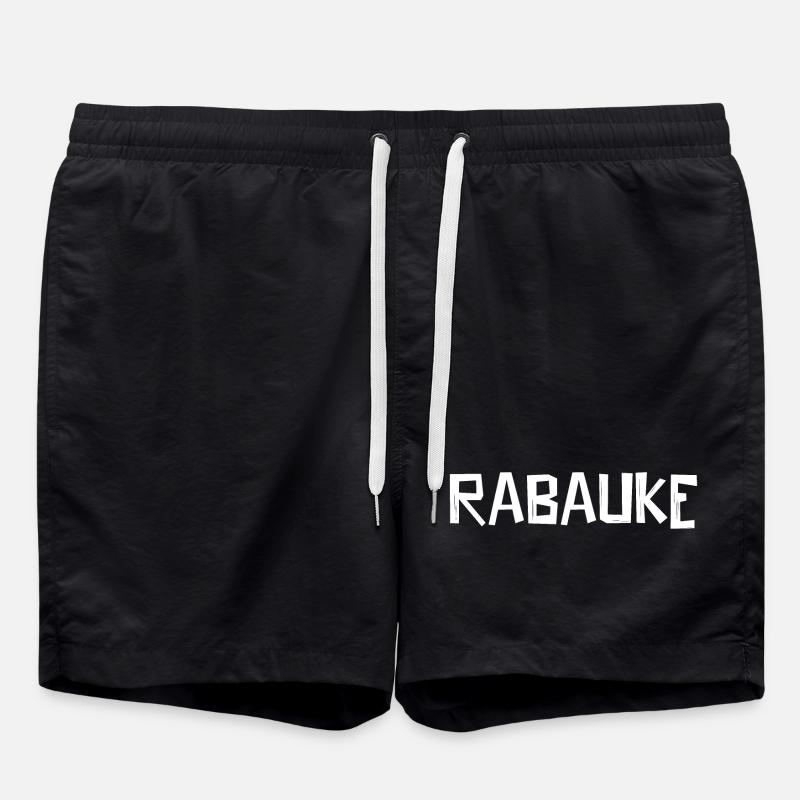 Rabauke - Badeshorts - Schwarz