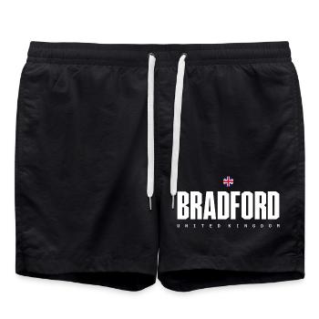Bradford - Badeshorts - Schwarz - Vorne - AI Model Male 185 light (185cm)