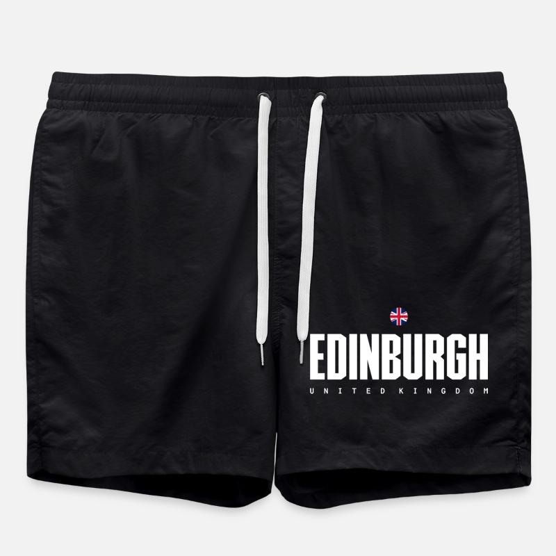 Edinburgh - Badeshorts - Schwarz